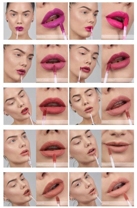 Anastasias Beverly Hills Liquid Lipsticks Swatches Anastasia