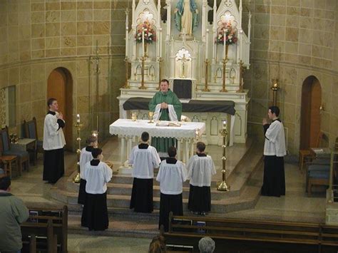 Reminder Novus Ordo Latin Mass St Mark Tonight Latin Mass Mass