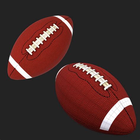 Find images of rugby ball. VR / AR ready Rugby ball Lowpoly sports 3d model