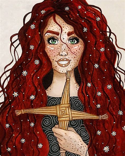 Brigid Pagan Goddess And Saint Pagan Goddess Celtic Gods Brigid