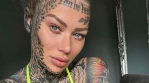 onlyfans star has world s most tattooed vagina the courier mail