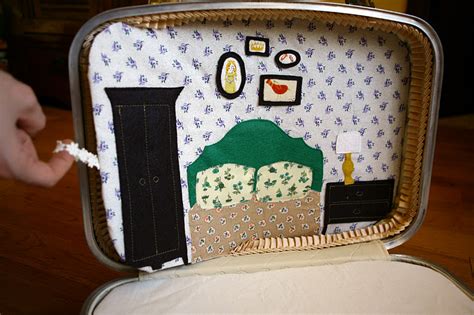 Little Mr Moo Suitcase Dollhouse