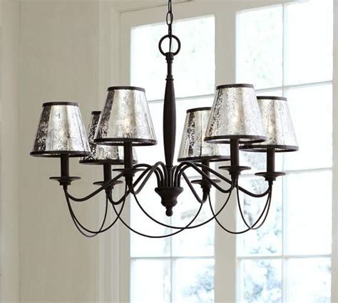 Check spelling or type a new query. Antique Mercury Glass Chandelier Shade