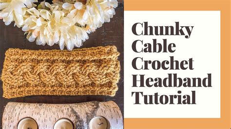 Crochet Headband Crochet Cable Tutorial How To Crochet A Headband