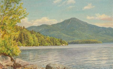 The Lake Placid Views Of William Trost Richards The Adirondack Almanack