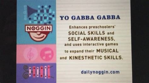 Noggin Bumper Yo Gabba Gabba Curriculum Board Youtube