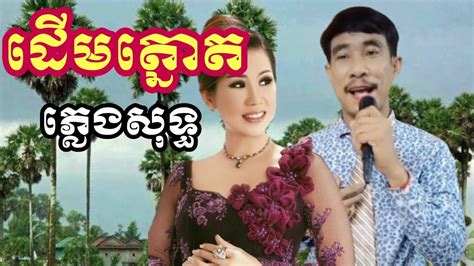 ដើមត្នោត ភ្លេងសុទ្ធ ឆ្លើយឆ្លង ខារ៉ាអូខេ Khmer Karaoke Pleng Sot Youtube