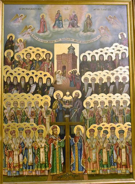 Orthodox Christianity Then And Now Synaxis Of All The Saints Of Palestine