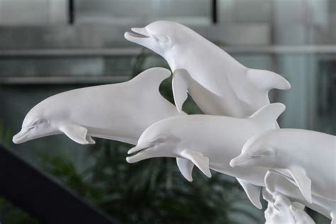 Sold Price Kaiser Porcelain Pod Of 4 Dolphins Invalid Date Est