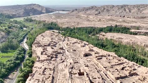 Jiaohe Ancient Ruins Treasure On The Silk Road Cgtn
