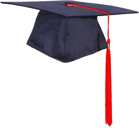 Laamei Caja De Graduación Con Borlas Ajustable Sombrero De Graduación