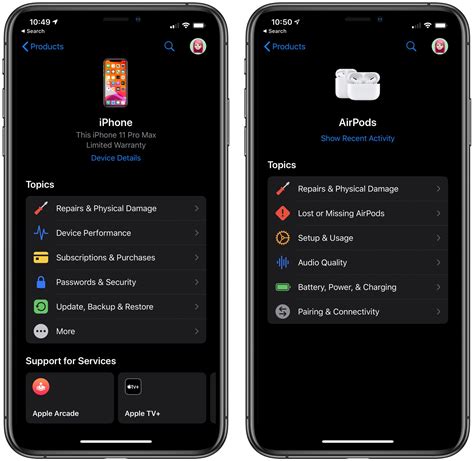 Download on google play store or app store. Apple Support App Gains Dark Mode and Streamlined ...