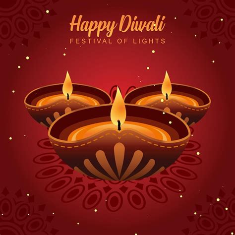 Premium Vector Happy Diwali Festival Of Light