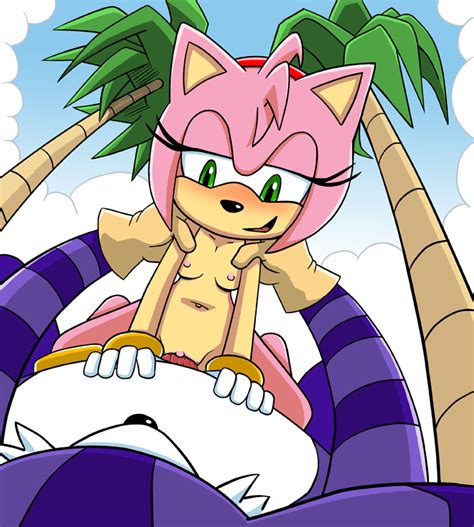 Rule 34 Amy Rose Anthro Big The Cat Blush Breasts Cat