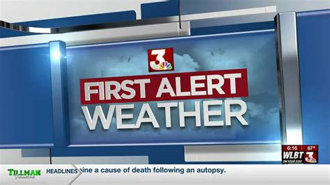 First Alert Forecast Sunny And Quiet On Sunday Before Risk For Severe