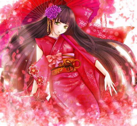Anime Kimono Girl Msyugioh123 Photo 33226529 Fanpop