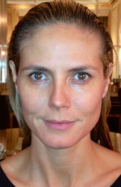 heidi klum without makeup pictures celeb without makeup