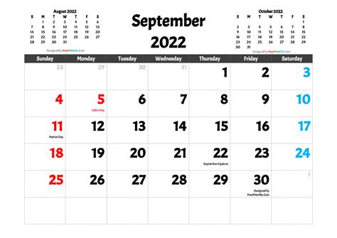 Jewish Calendar September 2022