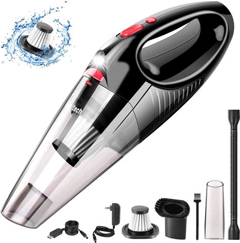 Kimitech Handheld Vacuum Cleanercomes With Car Usb Charging Cablewith