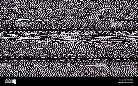 Tv Static Noise Glitch Effect Stock Photo Alamy