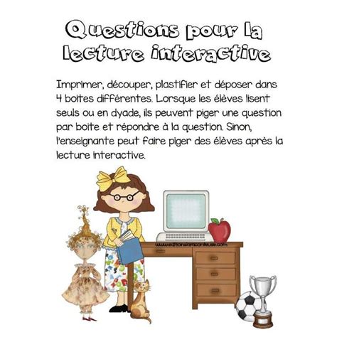 Questions lecture interactive | Interactive, Lecture, Character