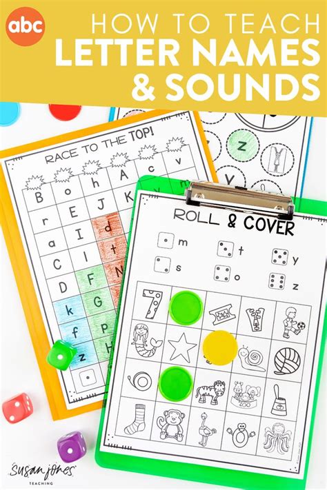 The Letter And Sound Worksheet For Preschool To Learn How To Teach