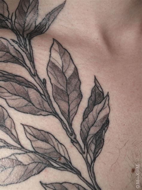 Dot Shading Tattoo Inspiration Maple Leaf Tattoo Flower Tattoo Body