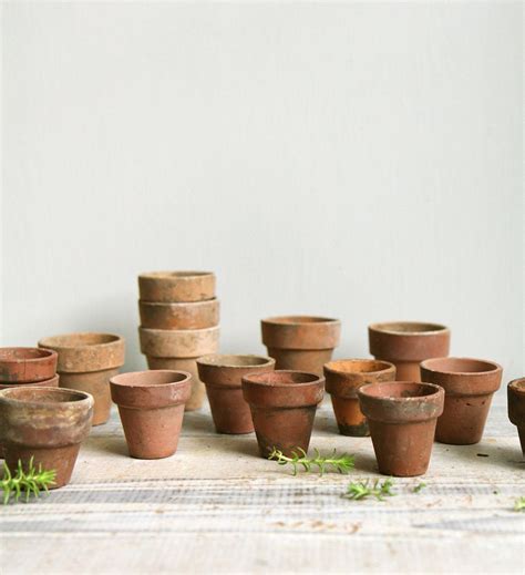 Tiny Clay Pots