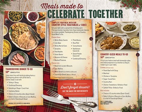 All locations will be open until 2. The top 21 Ideas About Cracker Barrel Christmas Dinner ...