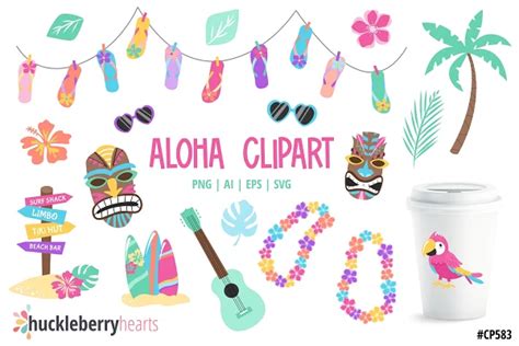 Download Aloha Clipart Graphic Free Kufonts Com