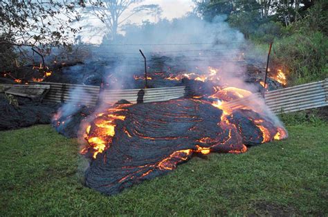 Kilauea Volcano Hawaii 9 Photos Of Molten Lava Destruction