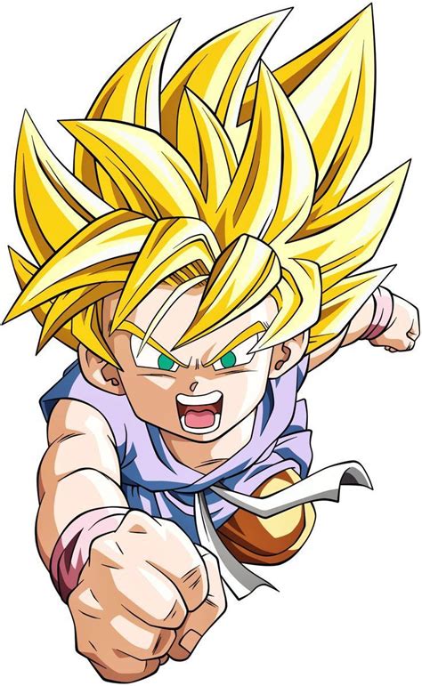 Pin De Universo Pokébola Dbz Em Anime Personagens De Anime Goku Criança Personagens Chibi