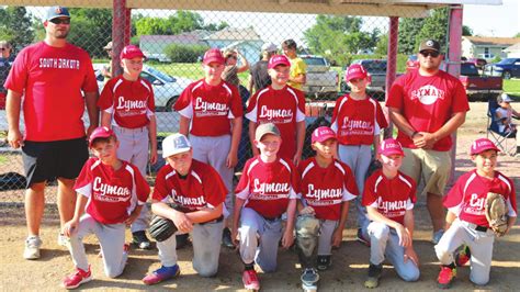 Meet The Minors Baseball Team Lyman County Herald