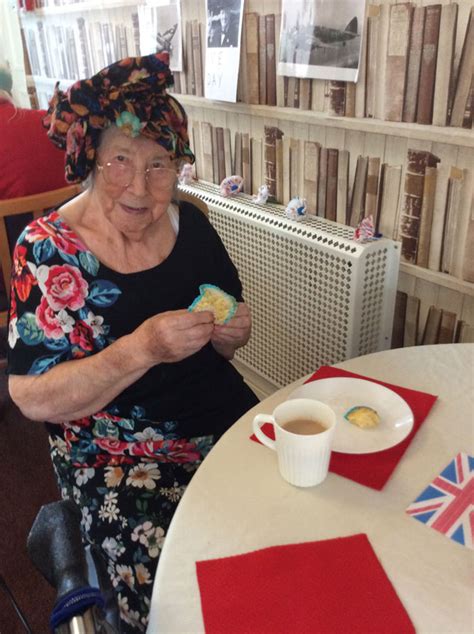 Ve Day Celebrations At Rotherwood Care Home Rotherham