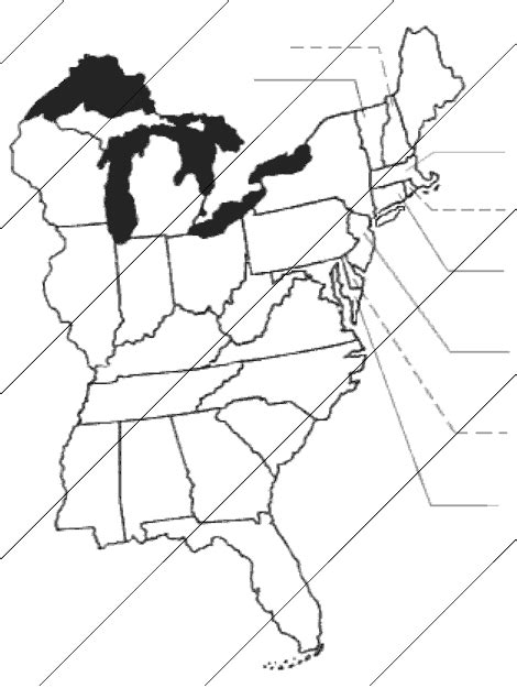 Geography Worksheets Usa Map East Of The Mississippi