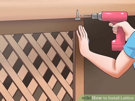 Installing lattice around a porch or deck is an easy project for any diyer. Install Lattice | Lattice deck, Diy deck, Building a deck
