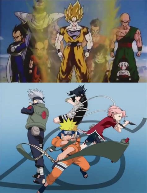 Dragon Ball Z X Naruto Crossover By Advanceshipper2021 On Deviantart