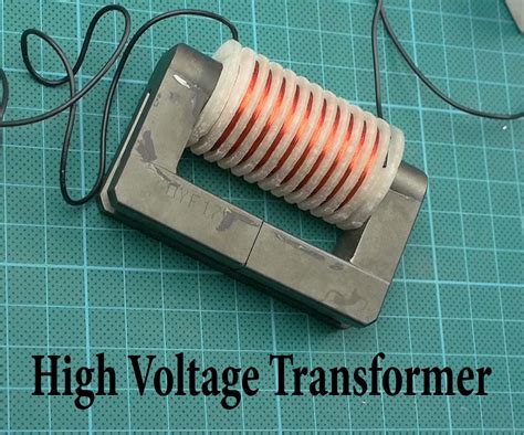 High Voltage Transformer : 4 Steps (with Pictures) - Instructables