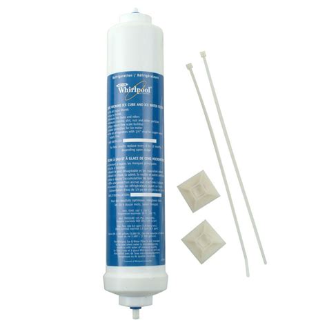 Whirlpool In Line Refrigerator Water Filter 4378411rb The Home Depot