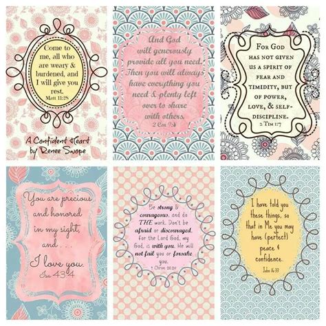 5 Best Images Of Words Of Encouragement Cards Printable