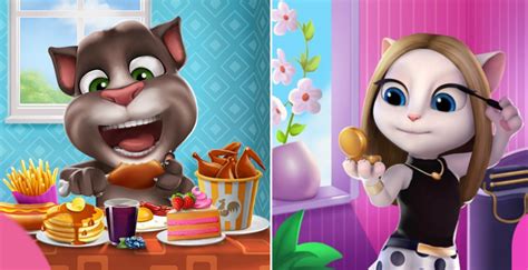 Updates To ‘my Talking Tom And ‘my Talking Angela Deliver More Feline
