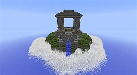 Greek Temple In The Sky Minecraft Map