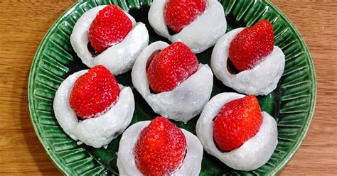 ★ichigo（strawberry） Daifuku★ Recipe By Liarraliarra Cookpad