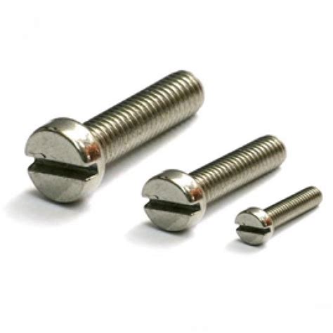 Lot100 Metric Thread M425mm Stainless Steel Slotted Cheese Head Screw
