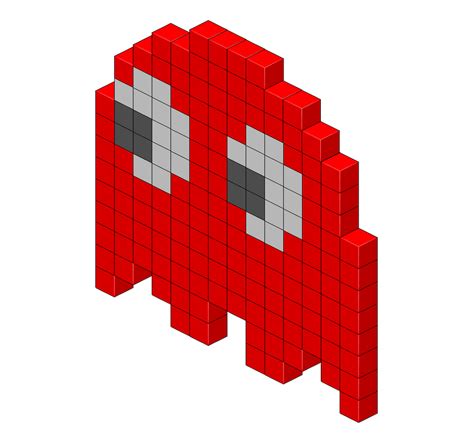 Red Ghost Of The Pacman By Mistermisterio On Deviantart