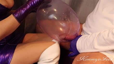 Cumplay Balloon Condom Blow To Pop Extreme Cumshot Looner Thumbzilla