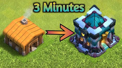 Upgrading All Buildings In 3 Minutes Clash Of Clans Buildings Upgrade