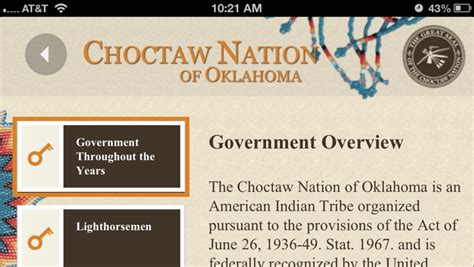 Choctaw Nation Of Oklahoma Mobile App By Choctaw Nation Of Oklahoma