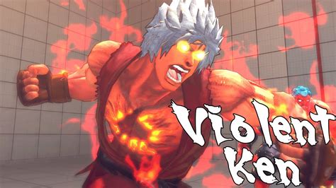 Super Street Fighter 4 Pc Violent Ken Youtube