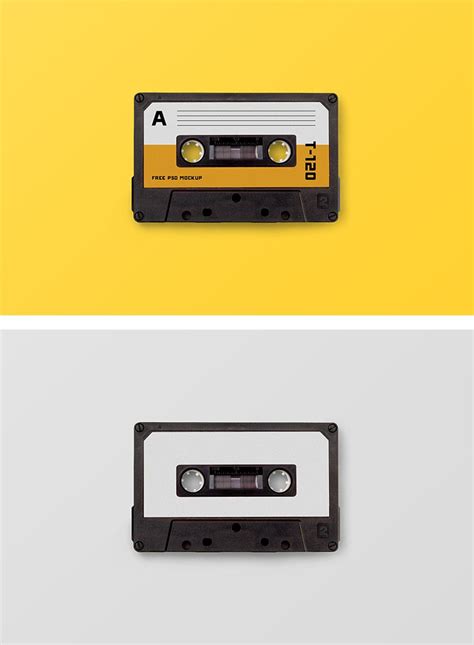 Customize your rarity cassette with any design and backround, aslo adjustment separated objects and shadows. Cassette Tape Mockup | Graphic design freebies, Cassette ...